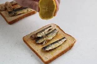 Tartine du pêcheur  : Photo of step #1