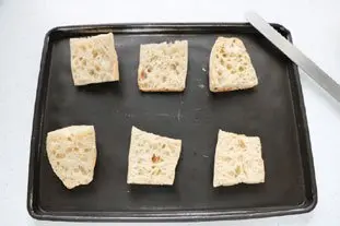 Baked leek and Camembert slices : Photo of step #1