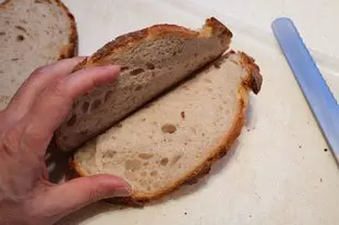 French toast "cordon bleu" : Photo of step #1