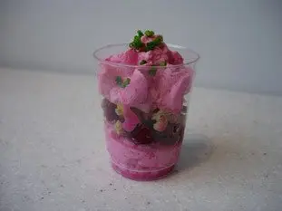 Raw beetroot mousse with walnuts : Photo of step #13