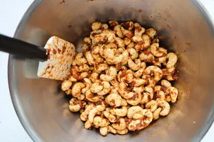 Spicy hot toasted cashew nuts : Photo of step #4