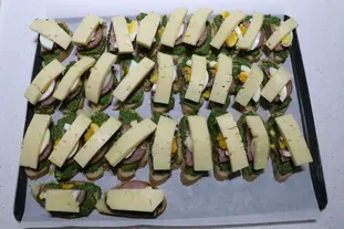 Smoky canapés : Photo of step #4