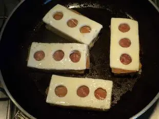 "Buttonhole" quail eggs : Photo of step #8