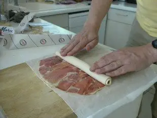 Ham spirals : Photo of step #4