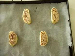 Ham spirals : Photo of step #8