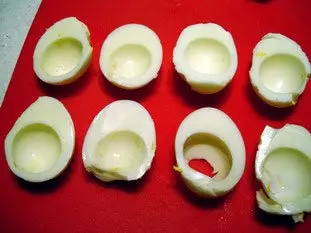 Mimosa eggs : Photo of step #3