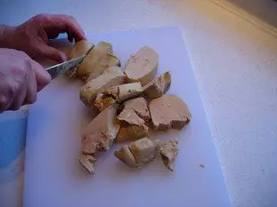 Terrine of foie gras : etape 25