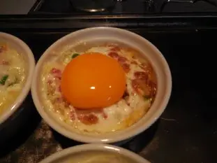 Eggs en Cocotte à la Française : Photo of step #10