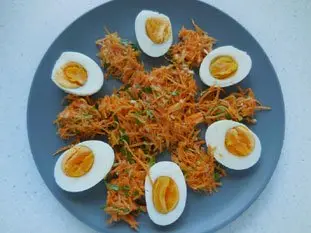Eggs with mayonnaise : Photo of step #3