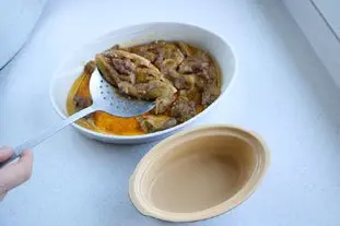 Home-made terrine of foie gras : Photo of step #17
