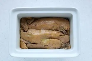 Home-made terrine of foie gras : etape 25