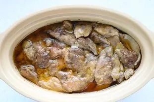 Home-made terrine of foie gras : Photo of step #25