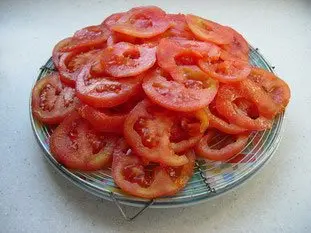 Tomato tart : Photo of step #3