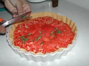 Tomato tart