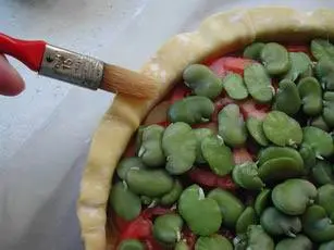 Vegetable pie : Photo of step #9