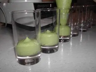 Four-tier glasses : Photo of step #4