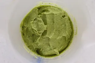 Avocado mousse with sorrel : Photo of step #5