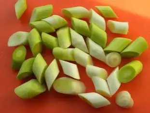 Leeks in vinaigrette