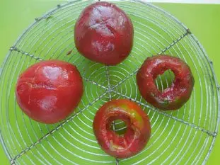 Tomatoes Macédoine  : etape 25