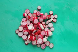 Red cabage salad with toasted almonds : Photo of step #2