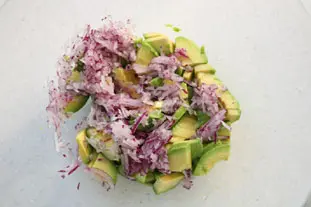 Mexican salad : etape 25