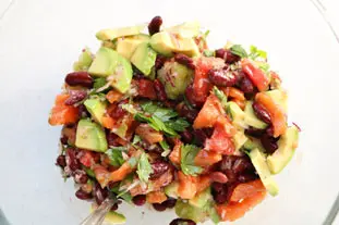 Mexican salad : Photo of step #8