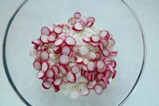 Rice and fresh spinach salad : Photo of step #2
