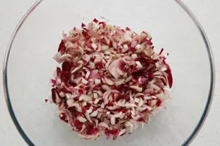 Bistro-style red endive salad