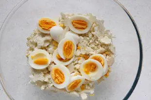 Cauliflower and egg salad : Photo of step #3