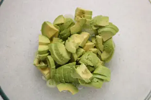 Pea and avocado salad : Photo of step #7