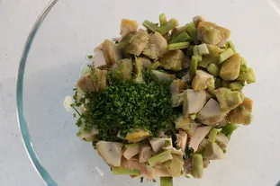 Avocado, artichoke and chicken salad : Photo of step #5