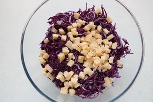 Nanou's red cabbage salad : Photo of step #2