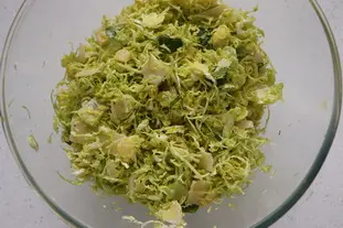 Brussels sprout salad : Photo of step #7