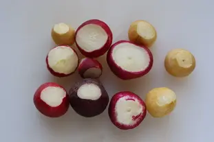 Spring radish and avocado salad : Photo of step #1