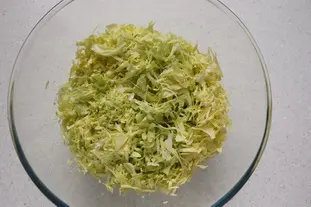 Lemony cabbage and potato salad : Photo of step #2
