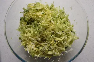 Lemony cabbage and potato salad : Photo of step #4