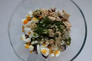 Rice and purple-sprouting broccoli salad : Photo of step #5