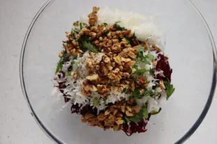 Beetroot and black radish salad : Photo of step #4