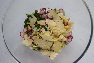 Raw green asparagus salad : Photo of step #7