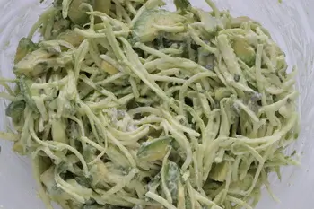 Celery and avocado salad