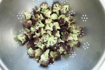 Broccoli salad with chervil-lemon mayonnaise