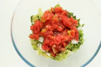 Refreshing summer salad