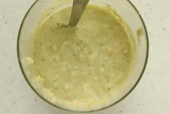 Remoulade celery with tarragon and mimosa eggs : Stage 6