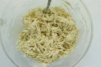 Remoulade celery with tarragon and mimosa eggs : Stage 7