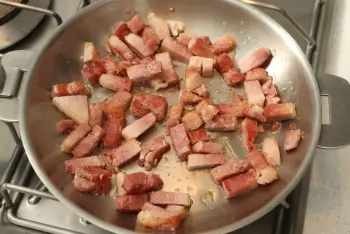 Crunchy rice and ham salad : Stage 3