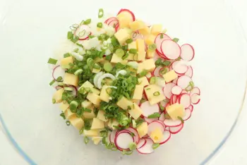 Crunchy rice and ham salad : Stage 7