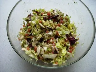 Mixed salad : Photo of step #9