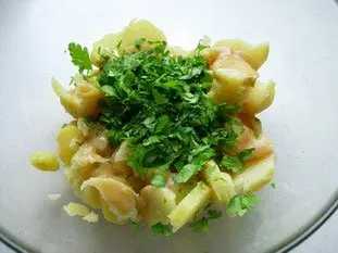 Alsatian-style salad : Photo of step #6