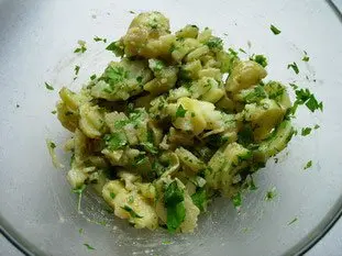 Alsatian-style salad : Photo of step #7