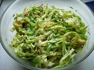 Alsatian-style salad : Photo of step #8